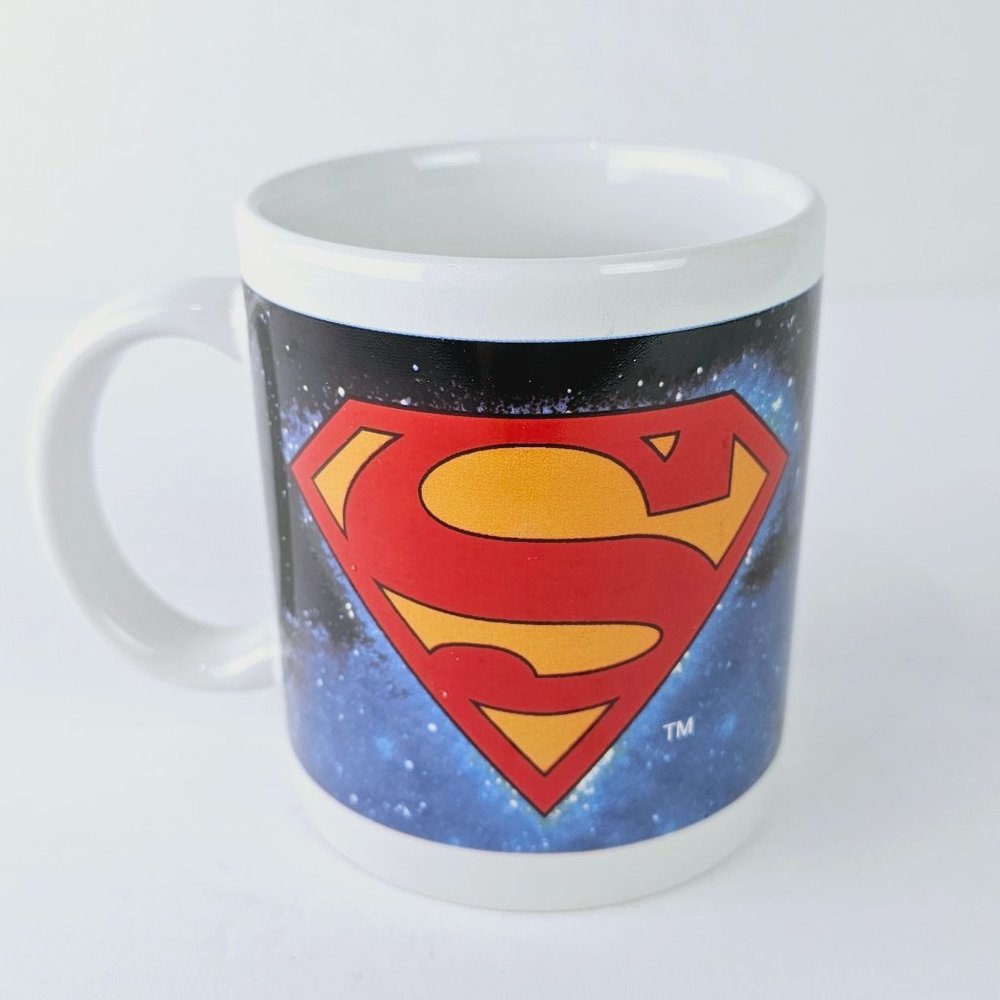 Vintage 1999 Super Dad Superman Birthday Father's Day Coffee Tea Hot Drink Mug - Picture 3 of 5